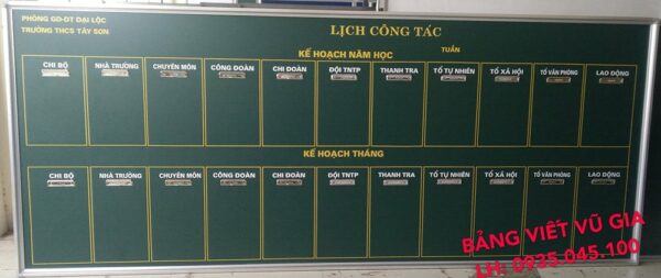 Bảng Lịch Công Tác Đà Nẵng.